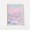Rolled Canvas, variant on Pink Ocean Sunset Print, Pastel Wave Poster, Coastal Wall Art