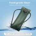 thumbnail image 4 of Hydration backpack with 3L water bladder, water bag with liner, hiking, camping backpack, hydration hump backpack for rock climbing, hiking, cycling, 4 of 5