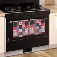 thumbnail image 3 of 2 Pcs Pioneer Flower Floral Print Pattern Kitchen Towels, Funny Microfiber Dish Towel Set, 18" X 26" Tea Towels, 3 of 6