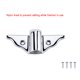 thumbnail image 3 of 2X Montaje Lateral Rowlock Row Lock Oarlock Soporte de Soporte Enchufes de Marino Kayak Canoa Accesorios, 3 of 5