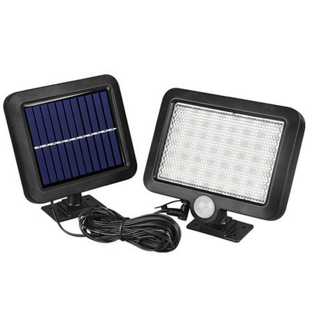 

Separated Solar 56LED Induction Wall Lamp Separated Indoor and Outdoor Garage Light