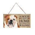 thumbnail image 1 of 11 Dog Tags Rectangular Wooden Pet Tag Dog Accessories Lovely Friendship Animal, 1 of 1