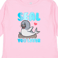 thumbnail image 4 of Inktastic Seal Cute Sea Lion Boys or Girls Long Sleeve Toddler T-Shirt, 4 of 5