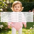 thumbnail image 3 of Xyant Cousin Crew Matching Outfit Newborn Baby Girl Long Sleeve Romper Toddler Girl Pullover Sweatshirt Top Fall Winter Clothes (Pink,3-6 Months), 3 of 7