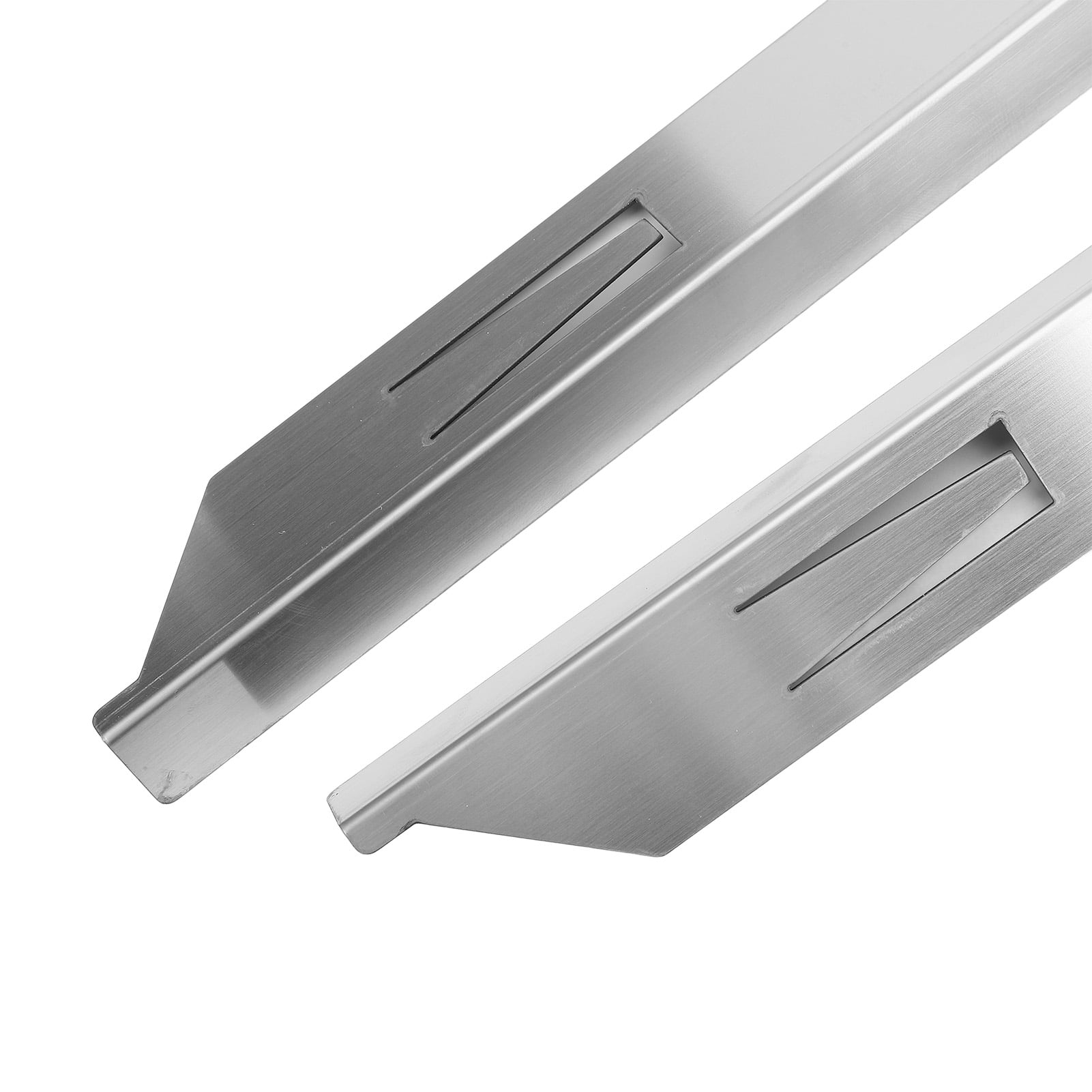 Riousery Premium Stainless Steel Stove Gap Covers Heat Resistant Left Right Easy To Clean Kitchen Stove Counter Gap Filler Set A Model 23.2 Inches / 59 cm 2 Pack