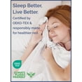 thumbnail image 7 of CGK Linens Luxury Quilted Mattress Pad – Breathable Cotton Pillow Top Protector – Cooling, Noiseless & Comfy Fit, 7 of 7