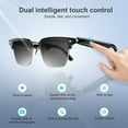 thumbnail image 3 of IOWODO Smart Glasses for Men and Women, Open Ear Bluetooth Audio Glasses, Sunglasses Built in Mic & Speakers, Blue Light Filter & UV Pretection Polarized Lenses, IP65 Waterproof Bluetooth Sunglasses, 3 of 6
