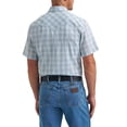thumbnail image 5 of Wrangler® Men's and Big Men's Regular Fit Short Sleeve Western Shirt, Sizes S-5XL, 5 of 5