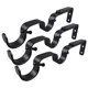 thumbnail image 3 of Soportes ajustables Macarena para Barras de cortina 3 soportes Extensibles negro, 3 of 8