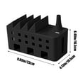 1pack Cable Management Box With Cable Organizer For Hiding Wires And