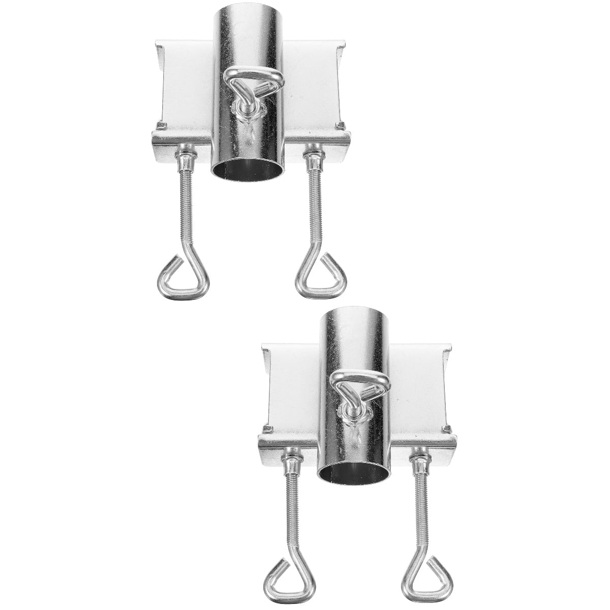 OUNONA 2pcs Multi-function Parasol Support Bracket Stable Bottom Camping Umbrella Stand Summer Parasol Base