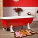 thumbnail image 2 of Tapete de Baño Antideslizante Hombres de Jengibre Rosa 88x55 cm, 2 of 6
