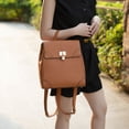 thumbnail image 3 of MKF Collection Sansa Vegan Leather Women's Backpack, Sleek Bookbag Purse by Mia K - Blush, 3 of 10