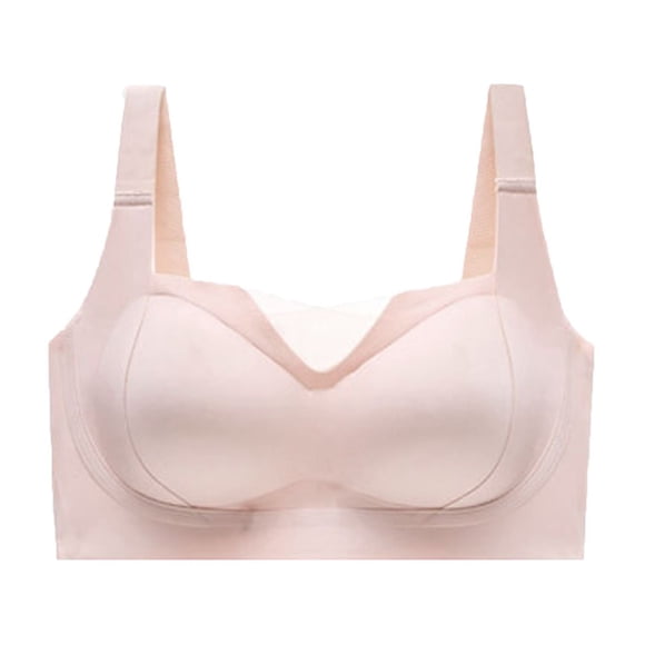 Économies d'Automne/hiver! Srobpty Soutiens-Gorge Rehausseur de Soutien pour Femmes, Soutien-Gorge pour Femme Bonnets Fins Sans Armature sous-Vêtements Soutien-Gorge de Nuit Froncé
