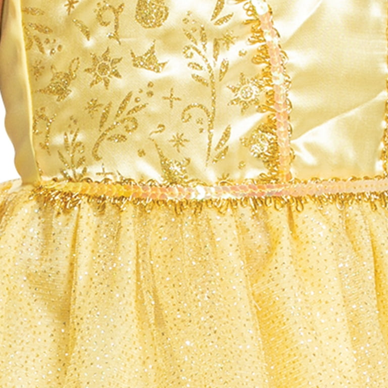 Disguise Disney Princess Belle Classic Girls Halloween Costume