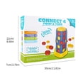 thumbnail image 4 of Binmer Puzzle Toys For Kids Rotatable Desktop Pinball Machine Pinball Four Men Four, 4 of 9