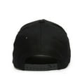thumbnail image 2 of Outdoor Cap GL-455 5-Panel Cotton Twill-Black-Youth, 2 of 8