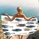 thumbnail image 5 of Microfiber Beach Towel Super Colorful Bath Towel Sandproof Beach Blanket Multi-Purpose Towel For Travel Swimming Pool 30x60 Inch, 5 of 8