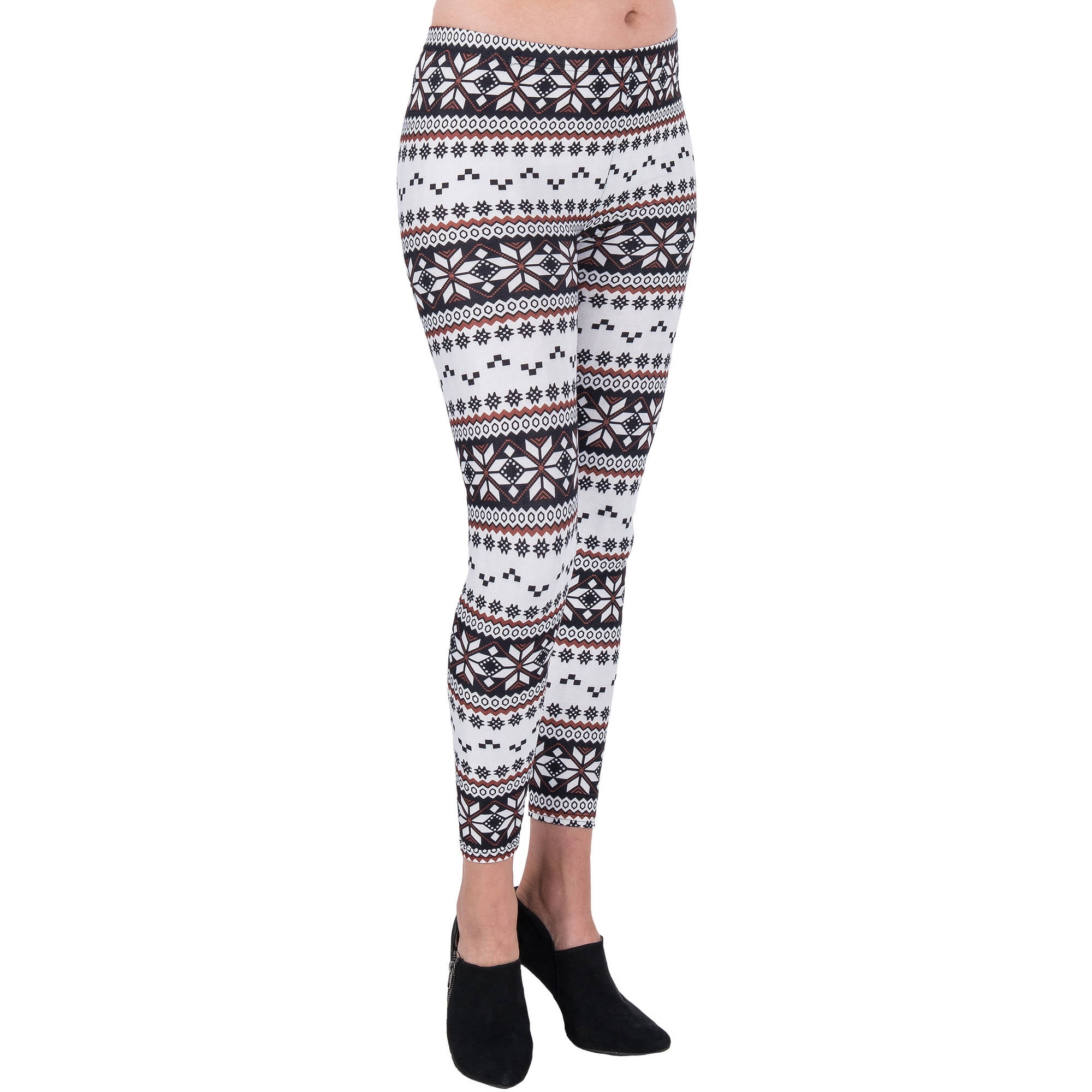 Women's Arctic Design Full Length Stretchy Leggings
