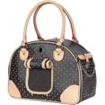 thumbnail image 1 of Luxury Pet Carrier, Puppy Small Dog Carrier, Cat Carrier Bag, Waterproof Premium PU Leather Carrying Handbag for Outdoor Travel Walking Hiking Shoppin, 1 of 5