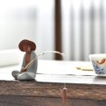 thumbnail image 2 of jifeng Ceramic Porcelain Jiang ing Figurines Cute Small Statue Figurine Tea Sand, 2 of 9