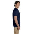 thumbnail image 3 of The Hanes 52 oz, 50/50 EcoSmart T-Shirt - NAVY - M, 3 of 4