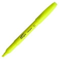 thumbnail image 2 of Integra Pen Style Fluorescent Highlighters Chisel Marker Point Style - Yellow - 12 / Dozen, 2 of 2