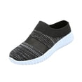 thumbnail image 2 of Willtoo Womens Golf Backless Shoes Fitness Orthopedic Slip On Hands Free Slip On Mesh Mules Women Closed Toe Clogs Shoes Casual Mesh Classic Fit Orthopedic Sneakers for Women, 2 of 7