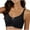 Black, variant on Bras for Women No Underwire Seamless Push Up Shapewear Solid Soft Comfortable Everyday Wear