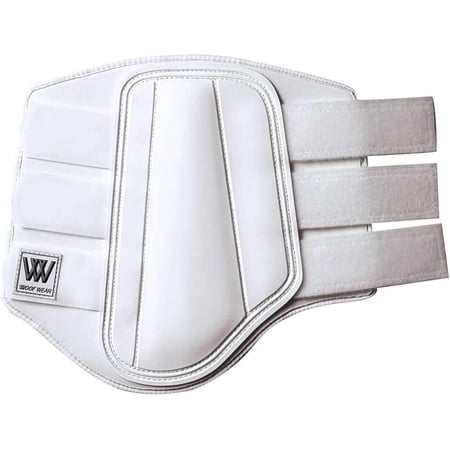Toklat Woof Wear Double-Lock Brushing Boots - 5.5mm Neoprene Protective Horse Leg Boots - Multiple Sizes White / Medium XW