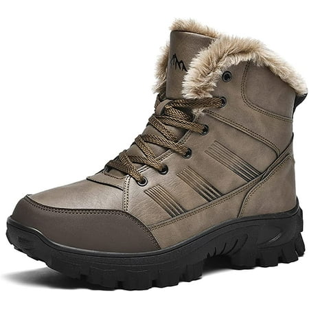 

Men s Snow Boots Outdoor Hiking Boots Waterproof Fluff Snow Sports Boots