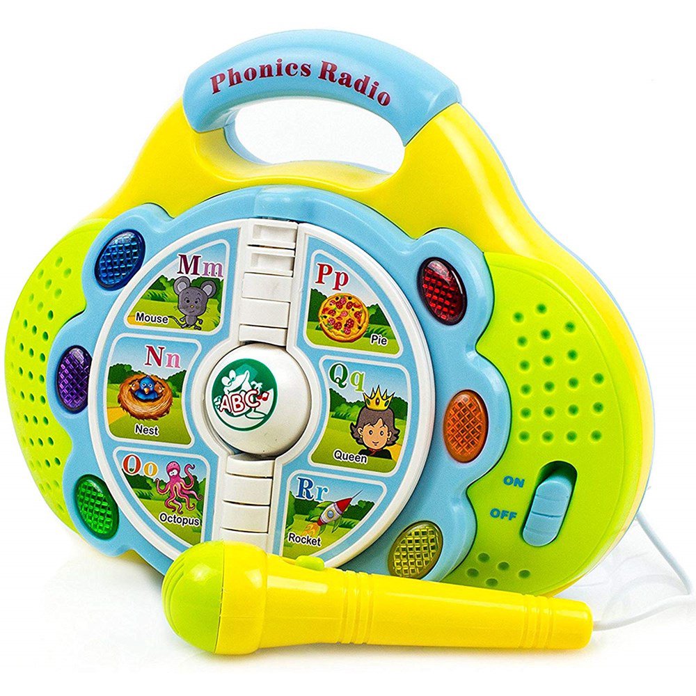 Toysery Child Phonics Radio Toy for Kids Educational Learning Toy