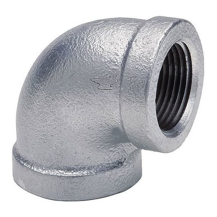 Anvil 1-1/4" FNPT Galvanized 90 Degree Elbow 0311001408