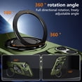 thumbnail image 5 of Dteck 360° Rotating Magnetic Stand Protective Case for iPhone 16 Plus,Shockproof TPU+PC Case Kickstand Back Cover for iPhone 16 Plus,Darkgreen, 5 of 9