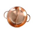 thumbnail image 3 of Olla Shabu Shabu Macarena Dividida para Estufa de Inducción y Gas 36cm Cobre, 3 of 8