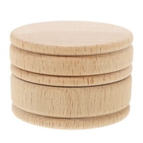 WORGEOUS Wooden Ring Boxes For Wedding Ceremony Proposal Wood Circular Ring Box Jewelry Storage Case For Proposals And Special Occasions