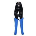thumbnail image 1 of yeacher Blue Ratcheting Wire Crimping Tool with Multi-Function Stripper, 30J Terminal Crimper, Manual Hand Tool, ABS+Metal Construction, Compact and Lightweight Design, 1 of 7