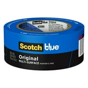 ScotchBlue Original Multi-Surface Painters Tape, Blue, 1.88 inches x 60 yards, 1 Roll