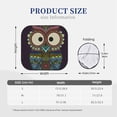 thumbnail image 3 of Balery 2 Piece Boho Owl Car Windshield Sun Shade|Foldable Front Windshield Shade for Car Front Window for Most Sedans SUV Truck-Small, 3 of 7