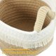 thumbnail image 2 of GOOHOCHY Cesta de almacenamiento de escritorio, cesta de algodón tejida con borlas, cesta organizadora de mesa, 2 of 8