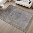thumbnail image 6 of Addison Rugs Mayfield Premium Machine Washable Traditional Global Copper Rectangle Rug, 8' x 10', 6 of 6