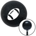 thumbnail image 1 of American Shifter  White Football Black Metal Flake Shift Knob with M16 x 1.5 Insert Shifter Auto Brody, 1 of 1