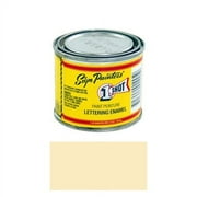 1/4 Pint 1 Shot IVORY Paint Lettering Enamel Pinstriping & Graphic Art