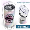 thumbnail image 3 of Gifts For Mom From Daughter, Son, Grandma, Mother In Law, Step Mom, Bonus Mom, Birthday, Christmas, Mothers Day Gifts, Mom To Be, New Mom Gifts, Mamasaurus 20 Oz Stainless Steel Tumbler, 3 of 6