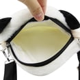 thumbnail image 5 of Bolso bandolera HUOGUO Lindo Panda de peluche con forma de aguacate para mujer, 5 of 5