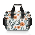 thumbnail image 7 of FORMRS Insulated Cooler Bag 24 Cans Capacity Soft Leakproof Lunch Box with Side Pockets, Flowers Pattern, 7 of 7