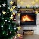 thumbnail image 3 of Recortes De Estrellas Doradas, Recortes De Estrella De 50 Piezas De Brillo De Estrellas De Doble Cara Recortes De Decoración Decoración De Pared De Para Tablón De Anuncios, 3 of 7