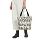thumbnail image 5 of Fotbe Train Bolsa de Playa con Estampado, Bolsa de Hombro, Bolsa de Mano Espaciosa, Bolsa de Viaje Ligera, Bolsa de Compras Versátil, 5 of 6