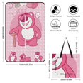 Cartoon Strawberry Bear Picnic Mat Foldable Waterproof and Sandproof
