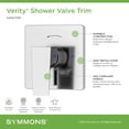 thumbnail image 2 of Symmons S4990TRM Verity Pressure Balanced Valve Trim Only - Chrome, 2 of 7